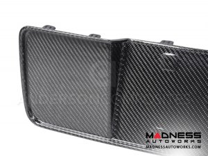 Ford Mustang Shelby GT500 Rear License Plate Panel by Anderson Composites - Carbon Fiber